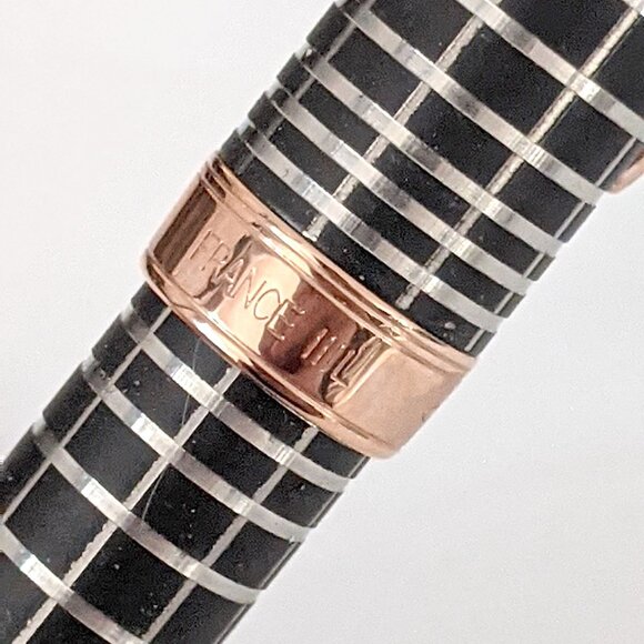 Parker Sonnet Fountain Pen Brown Rubber PGT 18k 750 France Ink 2013 Gold - Picture 7 of 13